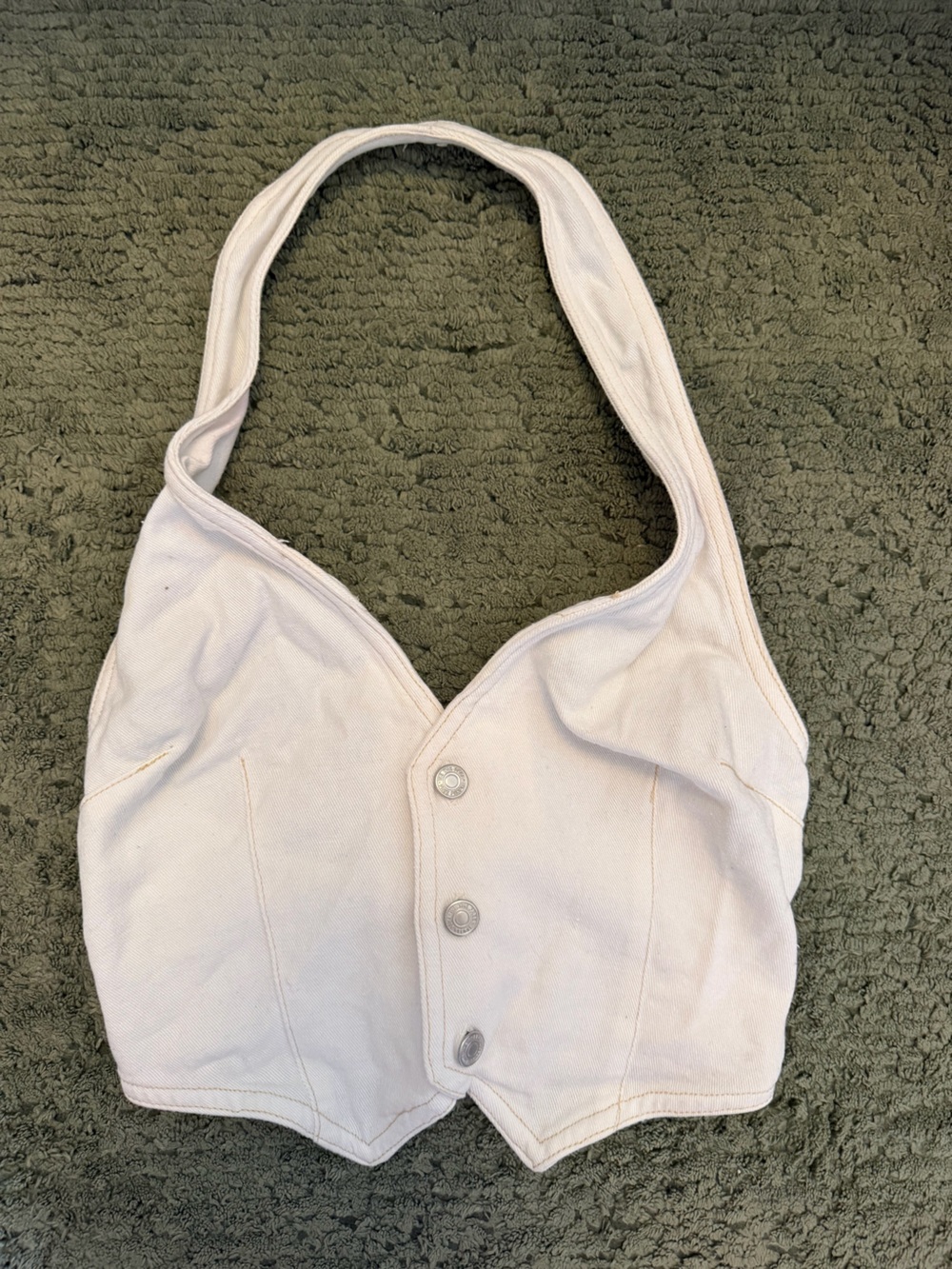 Free People Jean Halter Tank Top